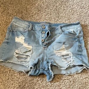 Jean shorts
